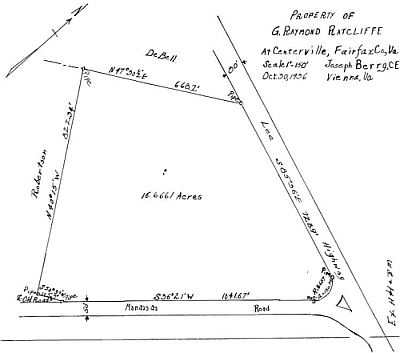 G Raymond Ratcliffe Plat of 1936