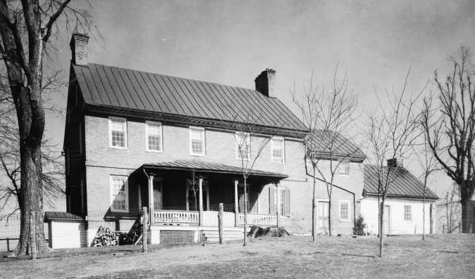 Francis Hague House, HABS Photo