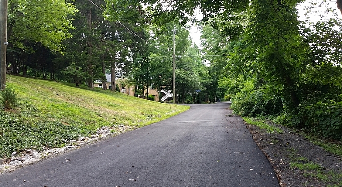 Original Portion of Little River Turnpike near Northern Virginia Community College