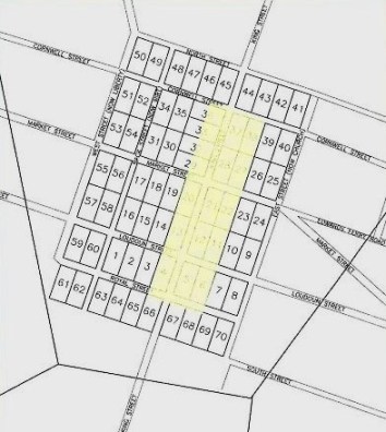 Approximate Loudoun County Prison Bounds in 1797