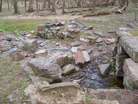 Springhouse Stairs from Canal