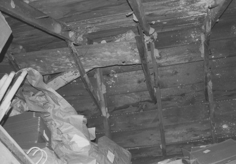 McAtee Tavern Smokehouse Rafters