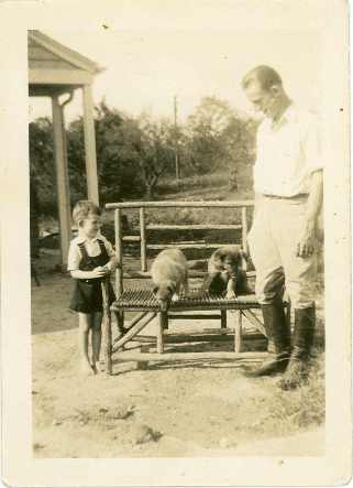 Roger Spindle Sr. and Roger Spindle Jr. 1935