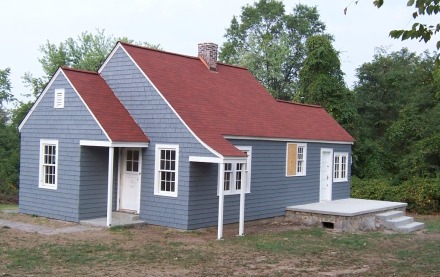 Restored Spindle Sears House